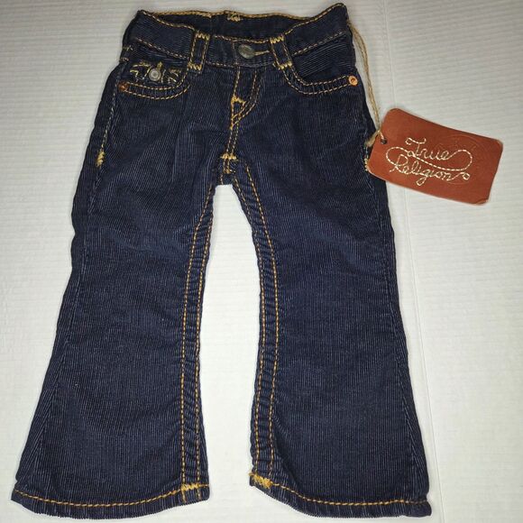 NEW True Religion Jeans Billy Big T Boys US 3 Blue Boot Cut Leg - Picture 10 of 10